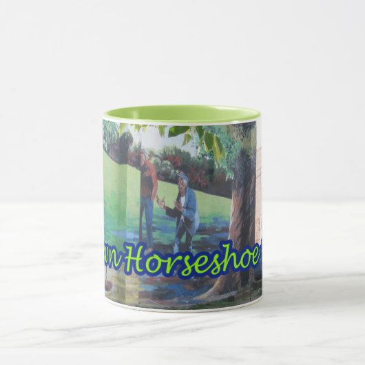 Baltimore Green Space Pigtown Hoefijzers Mok (Midden)