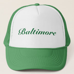 Baltimore Green Trucker Pet