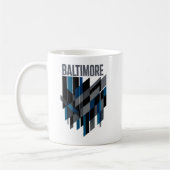 BALTIMORE — Gridline Intersections Koffiemok (Links)