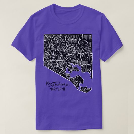 Baltimore Groepen T-shirt (Design voorkant)