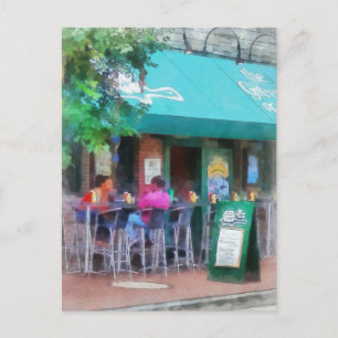 "Baltimore - Happy Hour in Fells Point": Fine Art Briefkaart