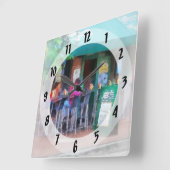 Baltimore - Happy Hour in Fells Point Vierkante Klok (Hoek)