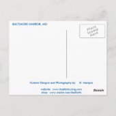 BALTIMORE HARBOR BRIEFKAART (Achterkant)