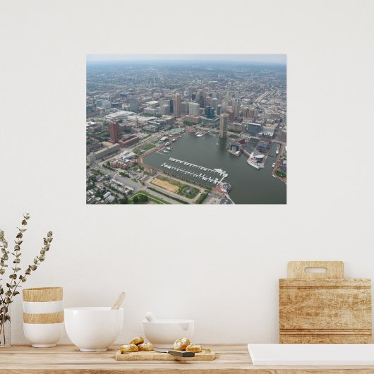 Baltimore Harbour Poster (Keuken)