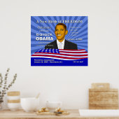 Baltimore Inauguration Events Obama Poster (Keuken)