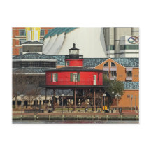 Baltimore Inner Harbor Seven Foot Knoll Lighthouse