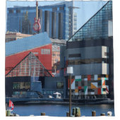 Baltimore Inner Harbor Shower Curtains Douchegordijn (Voorkant)