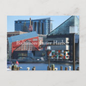 Baltimore Inner Harbour Briefkaart (Voorkant)