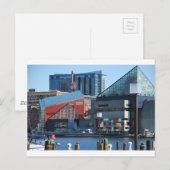 Baltimore Inner Harbour Briefkaart (Voorkant / Achterkant)
