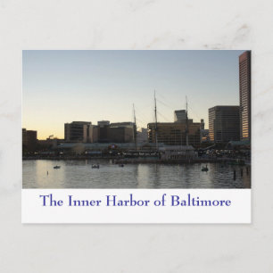 Baltimore Inner Harbour Briefkaart