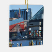 Baltimore Inner Harbour Keramisch Ornament (Rechts)