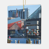 Baltimore Inner Harbour Keramisch Ornament (Links)