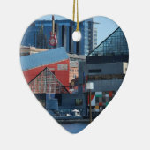 Baltimore Inner Harbour Keramisch Ornament (Rechts)