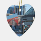 Baltimore Inner Harbour Keramisch Ornament (Links)