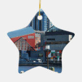 Baltimore Inner Harbour Keramisch Ornament (Voorkant)