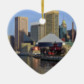 Baltimore Inner Harbour Keramisch Ornament (Voorkant)