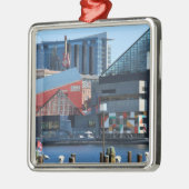 Baltimore Inner Harbour Metalen Ornament (Links)