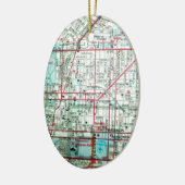 BALTIMORE kaart Keramisch Ornament (Links)