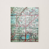 BALTIMORE kaart Legpuzzel (Verticaal)