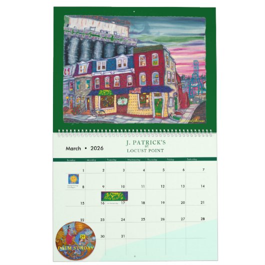 Baltimore Kalender 2026 (Mar 2026)