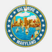 Baltimore Keramisch Ornament (Voorkant)