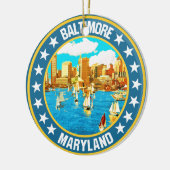 Baltimore Keramisch Ornament (Links)