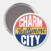 Baltimore Label Magneet (Voorkant / Achterkant)