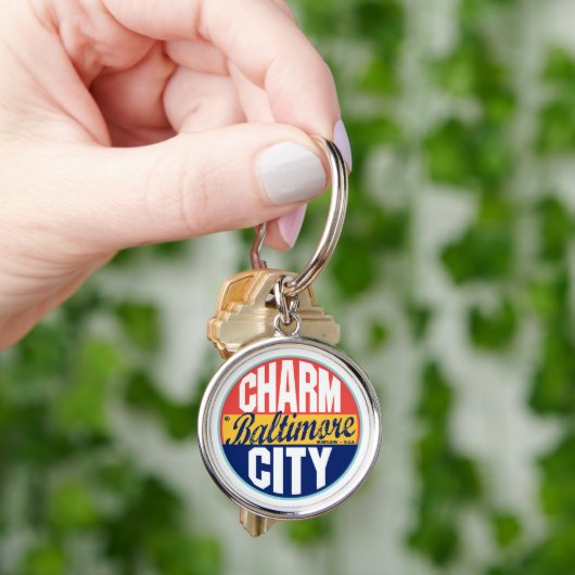 Baltimore Label Sleutelhanger (Hand)