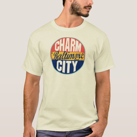 Baltimore  Label T-shirt (Voorkant)