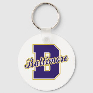 Baltimore Letter Sleutelhanger