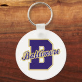 Baltimore Letter Sleutelhanger (Voorkant)