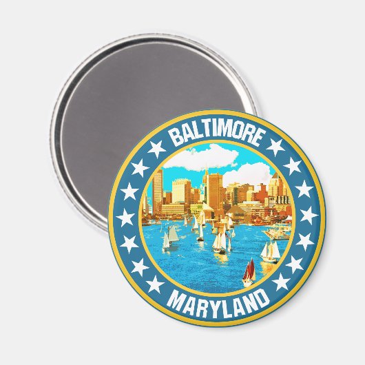 Baltimore Magneet (Voorkant / Achterkant)