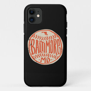 Baltimore Maryland Baseball - Handtekening type Case-Mate iPhone Case