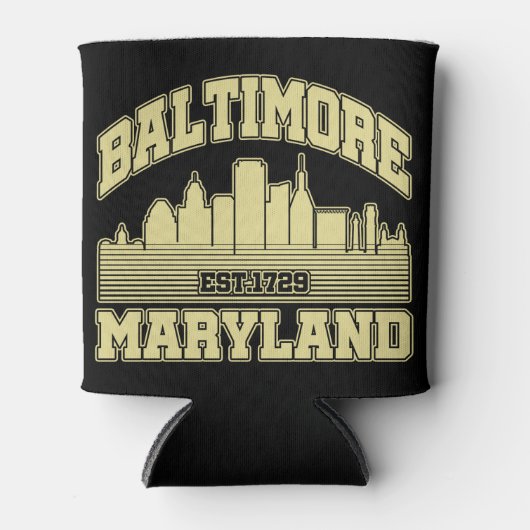 Baltimore, Maryland Blikjeskoeler (Voorkant)