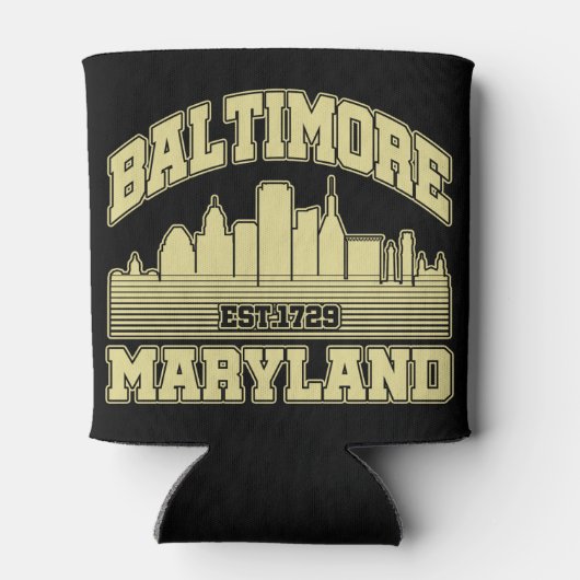 Baltimore, Maryland Blikjeskoeler (Achterkant)