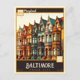 Baltimore, Maryland |  Briefkaart