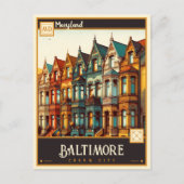 Baltimore, Maryland |  Briefkaart (Voorkant)