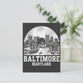 Baltimore Maryland Briefkaart (Staand voorkant)