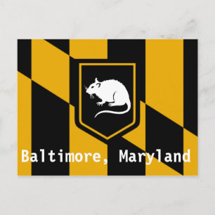 Baltimore Maryland Briefkaart