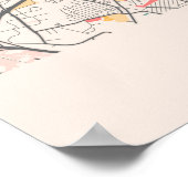 Baltimore - Maryland Chalk City Map Poster (Hoek)