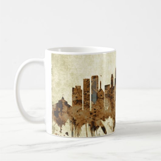 Baltimore Maryland Cityscape Koffiemok (Links)