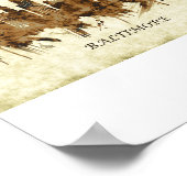 Baltimore Maryland Cityscape Poster (Hoek)