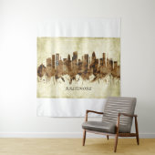 Baltimore Maryland Cityscape Wandkleed (In situ)