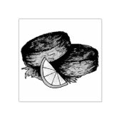 Baltimore Maryland Crab Cake Crabcakes Rubberstempel (Afrduk)