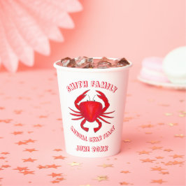 Baltimore Maryland Crab Feast Crustacean Seafood Papieren Bekers