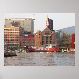 Baltimore, Maryland drukt verschillende groottes a Poster