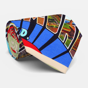 Baltimore Maryland  Large Letter Briefkaart Stropdas