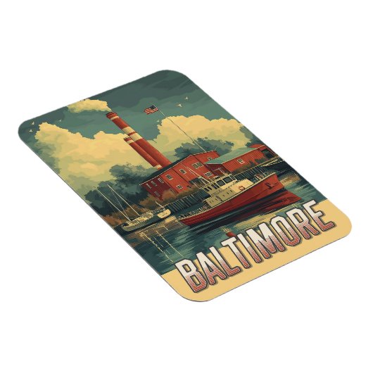  Baltimore Maryland Magneet (Rechterzijde)