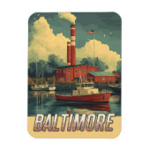 Baltimore Maryland Magneet (Verticaal)