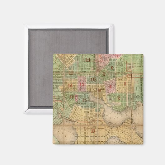 Baltimore, Maryland Magneet (Voorkant / Achterkant)